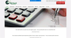 Desktop Screenshot of dnapayroll.com